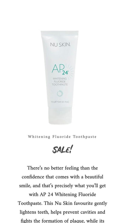 AP24 Toothpaste fluoride